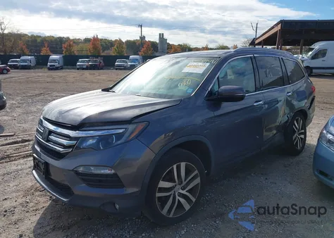 2018 Honda Pilot Elite из США, поврежденный, VIN 5FNYF6H06JB025867
